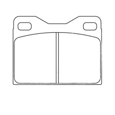 CL Remmen RC6 remblokken voor Peugeot 505 - CL-4039-RC6 - 4039RC6 - 3661768258095
