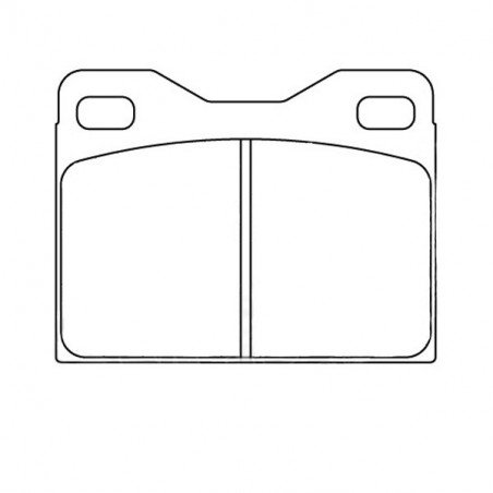 CL Brakes RC6 Front Brake Pads Peugeot 505