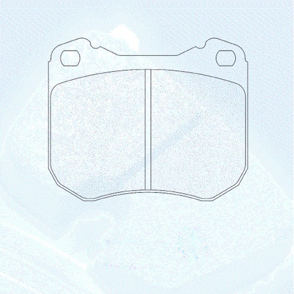 Plaquettes de Frein CL Brakes RC6 Avant Porsche 944 - CL-4040-RC6 - 4040T18RC6 - 3661768292563