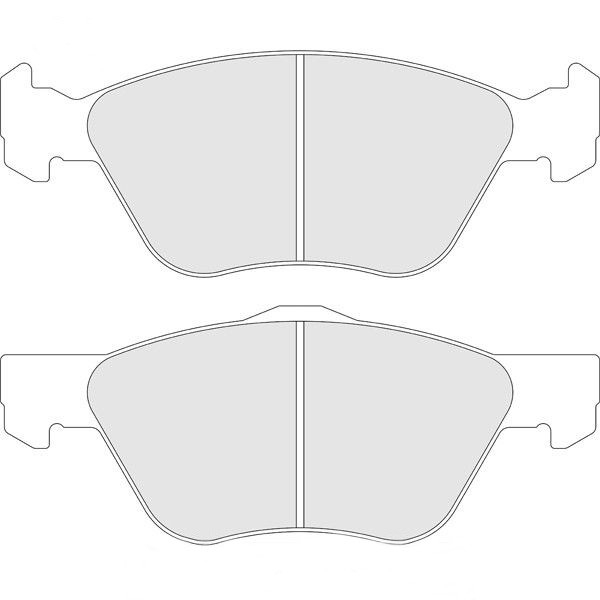 Pastiglie di Freno CL Brakes RC5 Anteriore Renault Twingo R2 - CL-4042-RC5 - 4042RC5 - 3661768388877