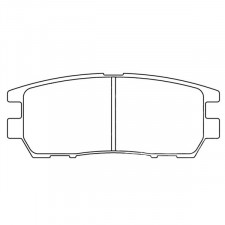 Plaquettes de Frein CL Brakes RC6 arrière Mitsubishi Lancer Evo 6 Terre