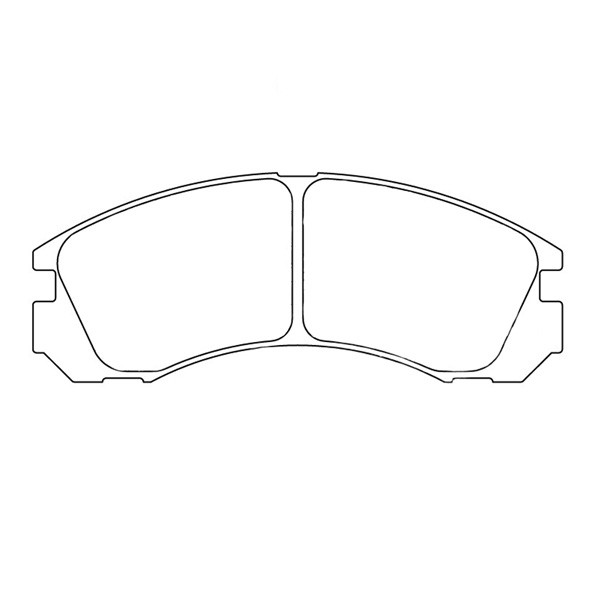 CL Remmen RC6 Remblokken Voor Mitsubishi Lancer Evo 6 Aarde - CL-4072-RC6 - 4072RC6 - 3661768299470