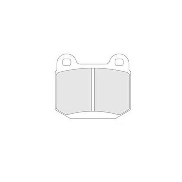 Plăcuțe de frână CL Brakes RC8 față pentru Mini Cooper - CL-4116-RC8 - 4116RC8 - 3661768317976
