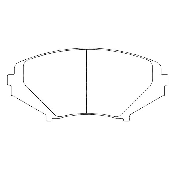 CL Brakes RC6 Front Brake Pads Mazda RX8 After 2003 - CL-4128-RC6 - 4128RC6 - 3661768305331