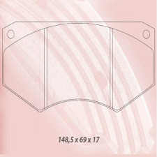 Plaquettes de Frein CL Brakes RC6 Etrier Tarox B32