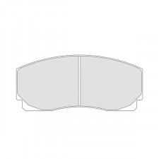 Plaquettes de Frein CL Brakes RC6 étrier AP CP2271