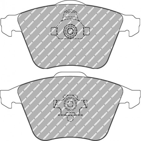 Plaquettes de frein Ferodo DS2500 avant pour AUDI A4 S4 quattro 09.97 - 09.01 étrier ATE