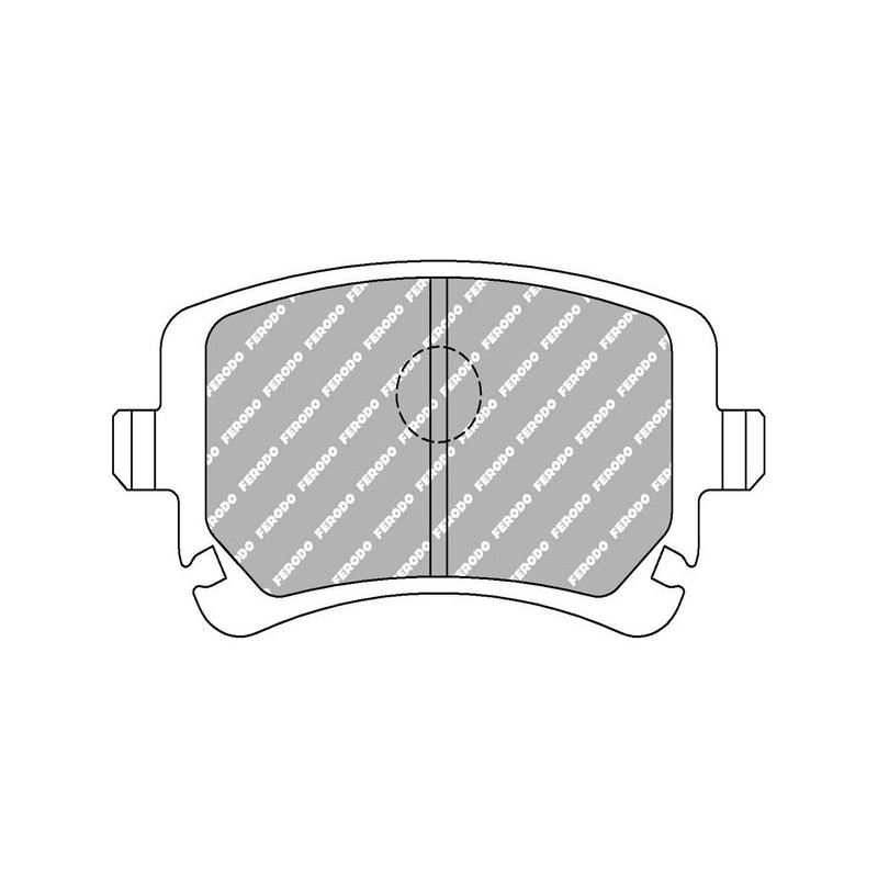 Ferodo DS2500 remblokken achter voor AUDI A4 3.0 i V6 04.02 - 12.05 remklauw LUCAS/TRW - F-CP1655H - FCP1655H - 3661768379486