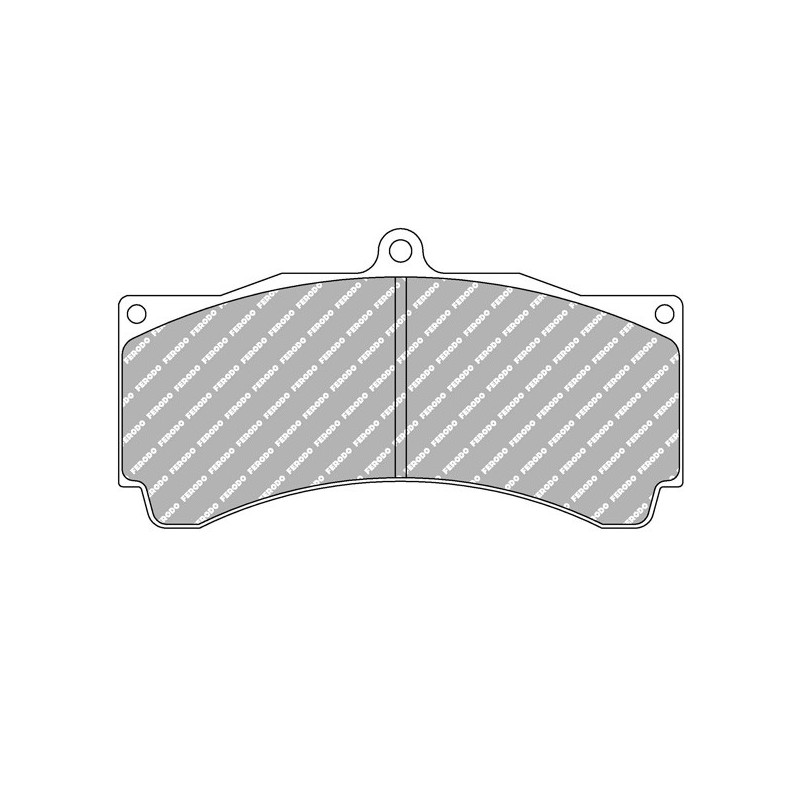 Ferodo DS1.11 remblokken voor SEAT Leon 2.0 SuperCopa 01.12 - remklauw AP RACING - F-RP3014W - FRP3014W - 3661768483596