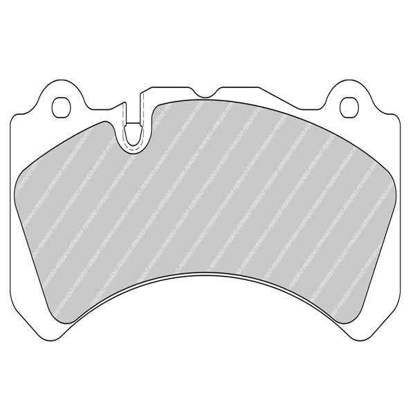 Plaquette de Frein Ferodo DS2500 Avant Ferrari 458 - F-RP3098H - FRP3098H - 3661768328637