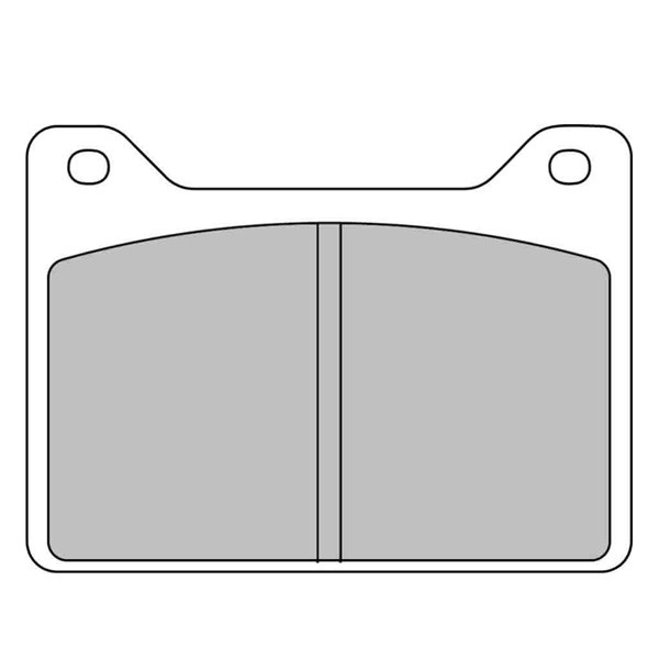 Ferodo DS2500 Brake Pads WILLWOOD Caliper - F-RP3108H - FRP3108H - 3661768336007