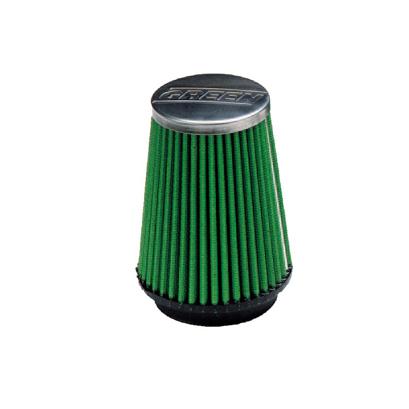 Conisch luchtfilter GREEN FILTER Diameter uitlaat 75mm, Conus 152x120mm hoogte 200 - GR-K25375-3C - K25375 TRI-COUCHE - 3661768339541