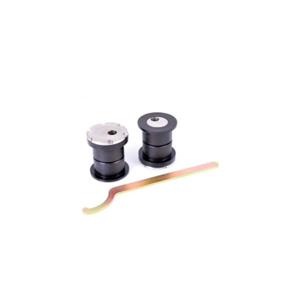 Silentbloc Powerflex negru, triunghiular, față, reglabil, pentru Porsche 997 GT2/3 (2 bucăți) - PF-F57801-2N - PFF57-801BLK - 5055676520166