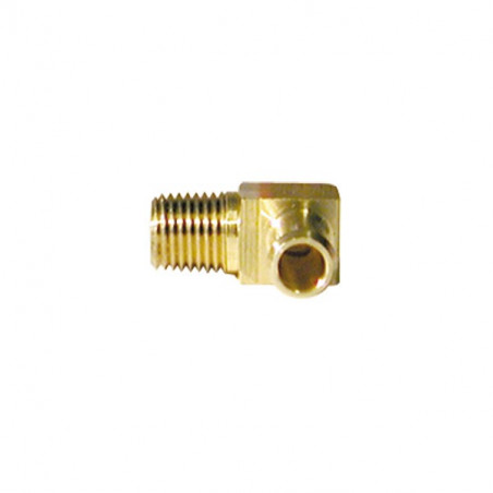 Raccords 90° 1/4 NPTF 8mm
