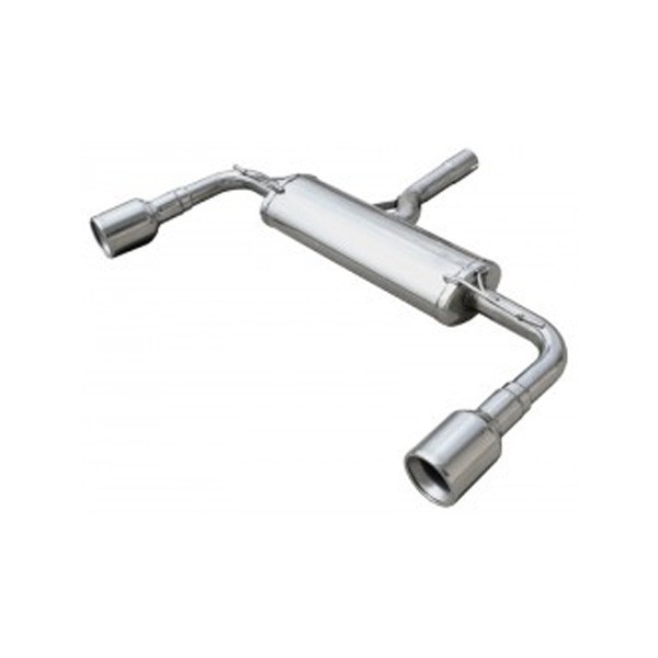 Terminale inox Inoxcar Mini Countryman 1.6S 184ch Dopo 2010 - IC-MICO08102 - MICO.08.102 - 3661768492772