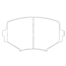 Remblokken CL Remmen RC5 Mazda MX5 vóór 1999 - CL-4107-RC5 - 4107RC5 - 3661768493175