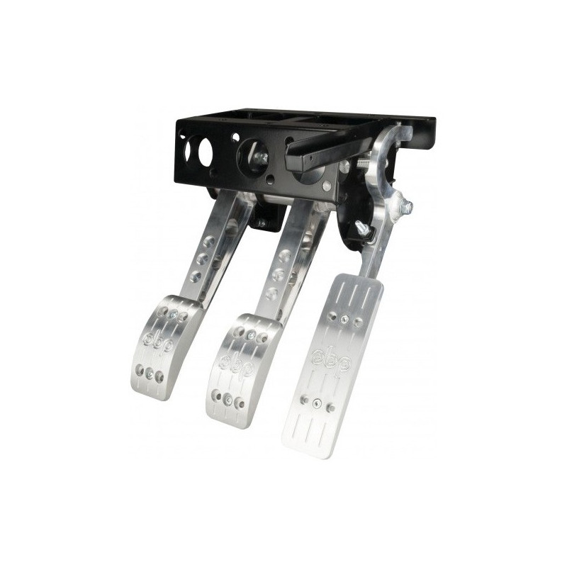 Pedalenbox 3 pedalen OBP Geveerd zonder hoofdremcilinder 5,05:1/5,45:1 - OBP-0002PRTC - OBP0002PRTC - 3661768345443