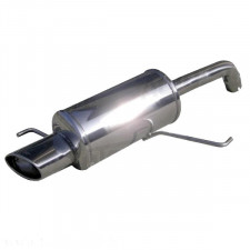 Inoxcar Alfa 147 1.6 TS 1x120mm RVS aansluitpunt
