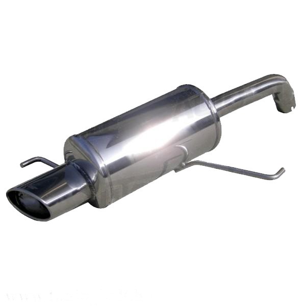 Inoxcar Alfa 147 1.6 TS 1x120mm RVS aansluitpunt - IC-AL14701120 - AL147.01.120 - 3661768495674
