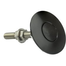 Duwklem 44mm Lengte 75mm zwart aluminium - AS-PFEQL15BK - PFEQL15BK - 3661768492864