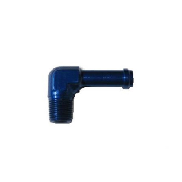 Goodridge 90° gesmede adapter 1/2x14 aluminium buis - G-AN842-10D - AN842-10D - 3661768012055