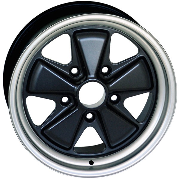 Jante BRAID BZ pentru Porsche 911 Classic 9x15 ET-3, negru satinat, 1960-1980 - GT2i - BD-BZ-9015-3Q1-N - BZ-9015-2-5X130-71.6 - 3661768061831