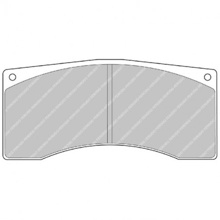 Plaquettes de Frein Ferodo DS3000 Etrier Alcon