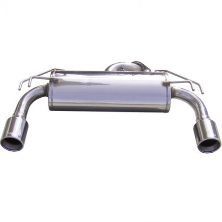 Terminale inox Inoxcar Mitsubishi Evo X 295ch Dopo 2009 102mm R