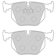Ferodo DS3000 remblokken achter voor BMW M3 3.2 Coupé M3 06.00 - 12.06 remklauw ATE - F-CP1483R - FCP1483R - 3661768514733