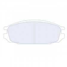 Brake pads CL Brakes RC6 Nissan Alméra