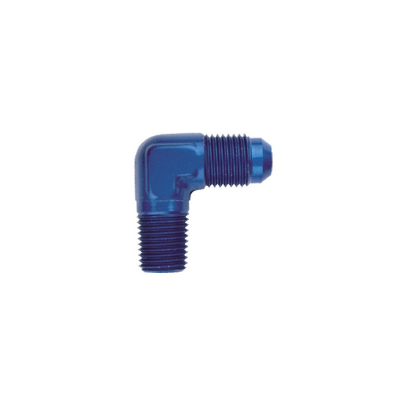 Goodridge 90° adapter 7/8x14 JIC-1/2x14 NPT - G-AN822-10D - AN822-10D - 3661768516539