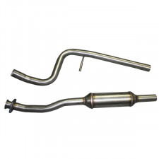 Tube central inox Pare-Flamme Inoxcar Citroën C2 1.6 16V VTS 125