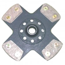 Disque d'embrayage BRATEX 4 patins métal fritté rigide Alfa Romeo 75 TD