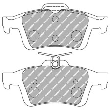Plăcuțe de frână Ferodo DS2500 spate pentru CADILLAC BLS 1.9 D 04.06 – etrier de frână ATE - F-CP1931H - FCP1931H - 3661768522134