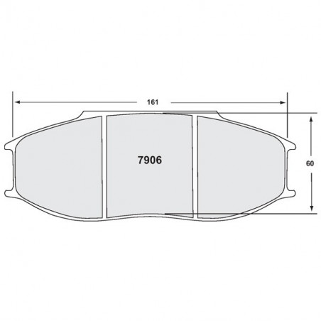 Renault RS 01 Front PFC Brake Pads