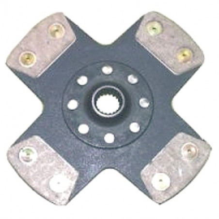 Disque d'embrayage BRATEX 6 patins métal fritté rigideNissan Patrol et terrano