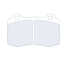 Remblokken CL Remmen RC5 voorremklauw Brembo Peugeot 406 - CL-4022T15-RC5 - 4022T15RC5 - 3661768521984