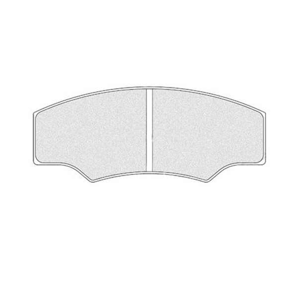 Plăcuțe de frână CL Brakes RC6 pentru Peugeot 106, din 1991 până în 2004 - CL-5003W40T16RC6 - 5003W40T16RC6 - 3661768331248