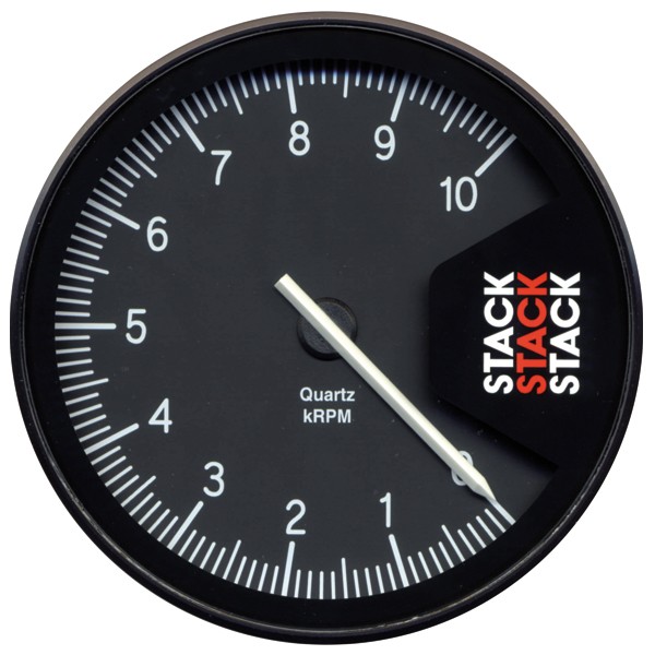 Pro Stack Rev-counter 0-4-10.5 D80 Black - ST-400-0-4-10500 - ST400-04105 - 3661768100943