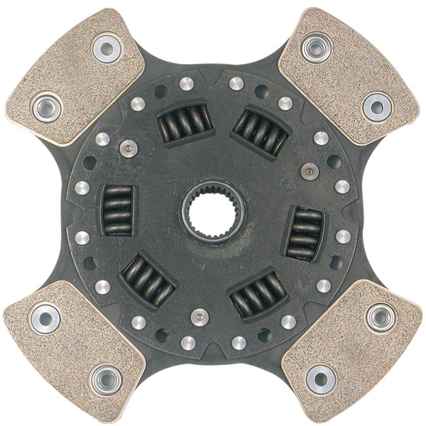 Disque d'embrayage 4 Patins Amorti métal frité  Ø 228mm SACHS Performance Peugeot 206 S16 - SA-881861999857 - 881861999857 - 3661768026601