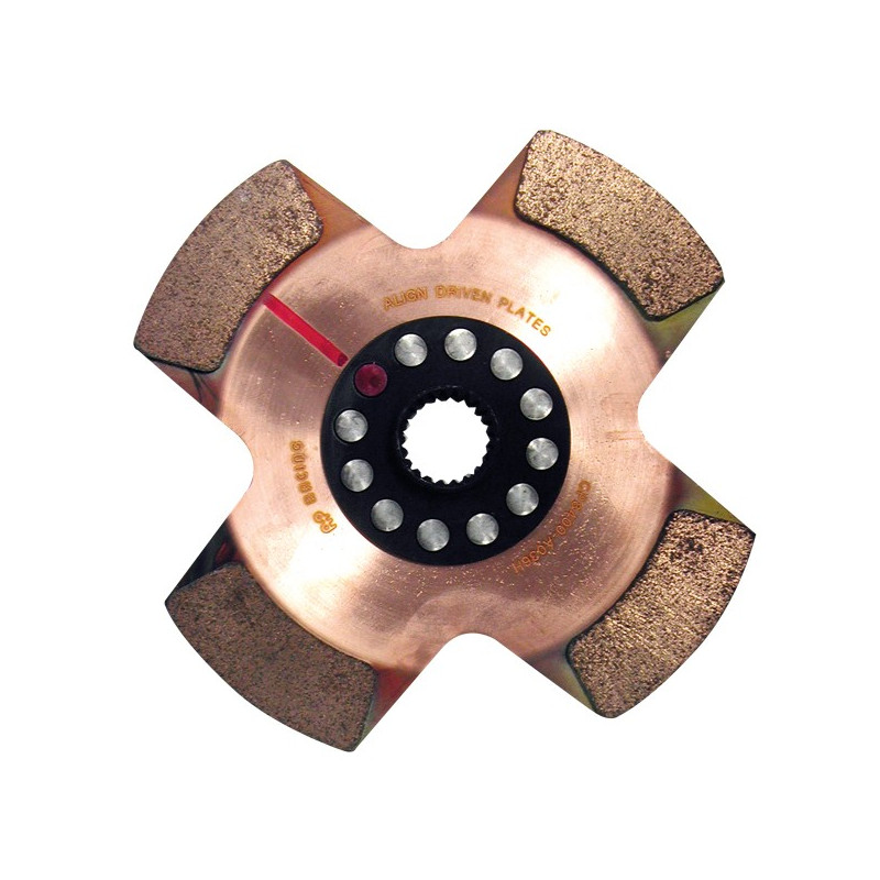 AP Racing koppelingsplaat 184mm 1.16x26-7.11 - GT2i - AP-CP8400-A040 - CP8400-A040 - 3661768081457