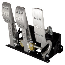 Pedalenbox 3 pedalen OBP 4,9:1 / 5,24:1 zonder hoofdremcilinder Vloermontage - OBP-0002PR - OBP0002PR - 3661768262252