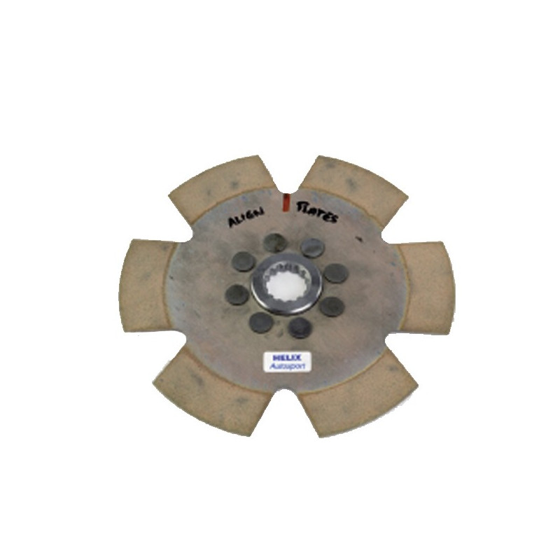 Helix stijve gesinterde metalen koppelingsplaat diameter 200mm/25,4x23 - HE-78-1101 - 78-1101 - 3661768333310
