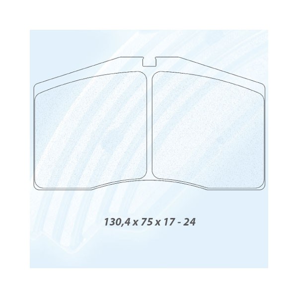 CL Remmen RC8 Remblokken voor Porsche 911 Turbo 1991-1997 - CL-4005T17-RC8 - 4005T17RC8 - 3661768476116