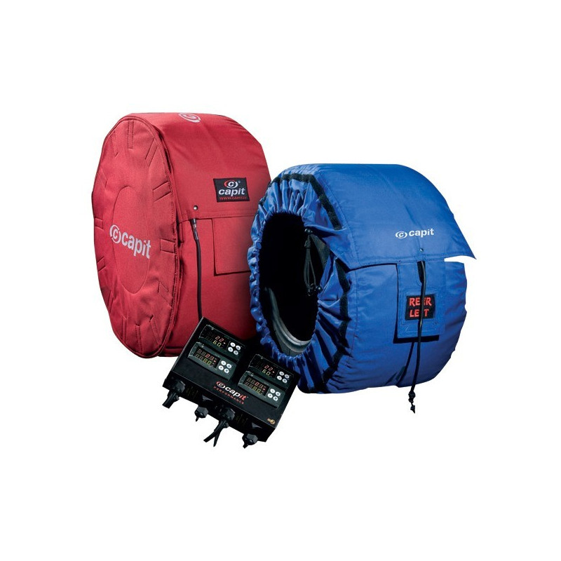 Set van 4 Capit® 200/240mm 18'' verwarmingsdekens voor LEO4 - CA-TWA3-206518.N - 2 X TWA33MGT2I BLACK