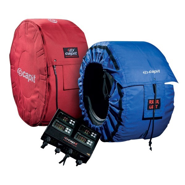 Kit di 4 termocoperte Capit® 200/240mm 18'' per LEO4 - CA-TWA3-206518.B - 2 X TWA33M GT2I BLUE