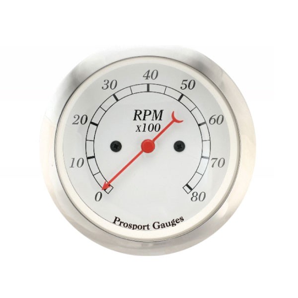 Tahometru Prosport Classic 8 000 tururi pe minut - CT-2FAST3-BL - 338ETACC - 3661768532959