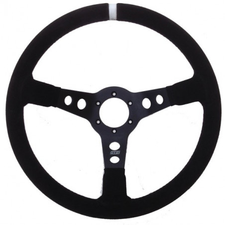 Volant GT2i PRO 90 Peau retournée Noir/Noir 90mm