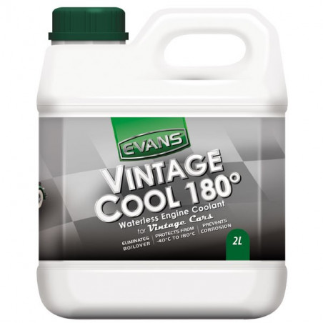 Liquide de Refroidissement Sans Eau EVANS Vintage Cool pour véhicules d'avant guerre 2 Litres