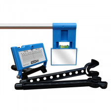 Laser parallelism adjustement system